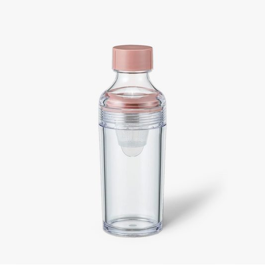 Tragbare Flasche mit 160 ml rosa Filter - Hario · Hario