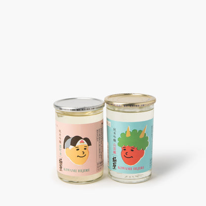 Coffret de saké Okayama no Chi junmai ginjo ⋅ 15.5% ⋅ 360ml