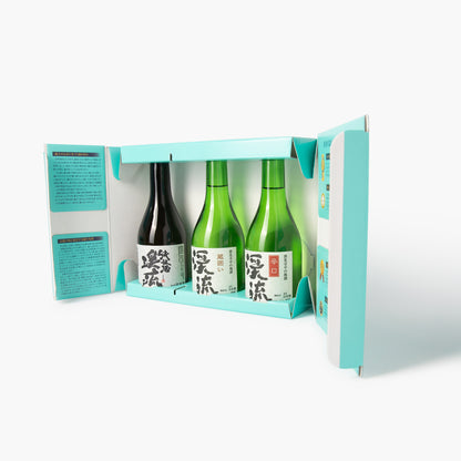Keiryu Sake Tasting Set ⋅ 15% ⋅ 900ml