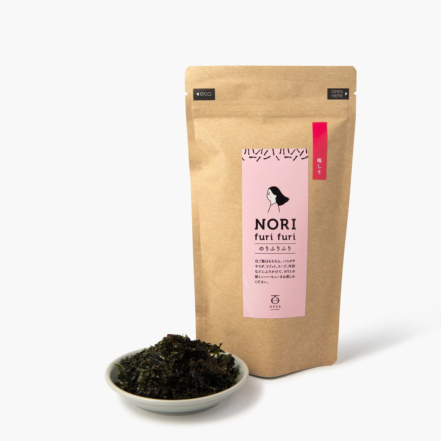 Furikake seasoning with nori seaweed and yukari plum ⋅ Momofuku ⋅ 30g