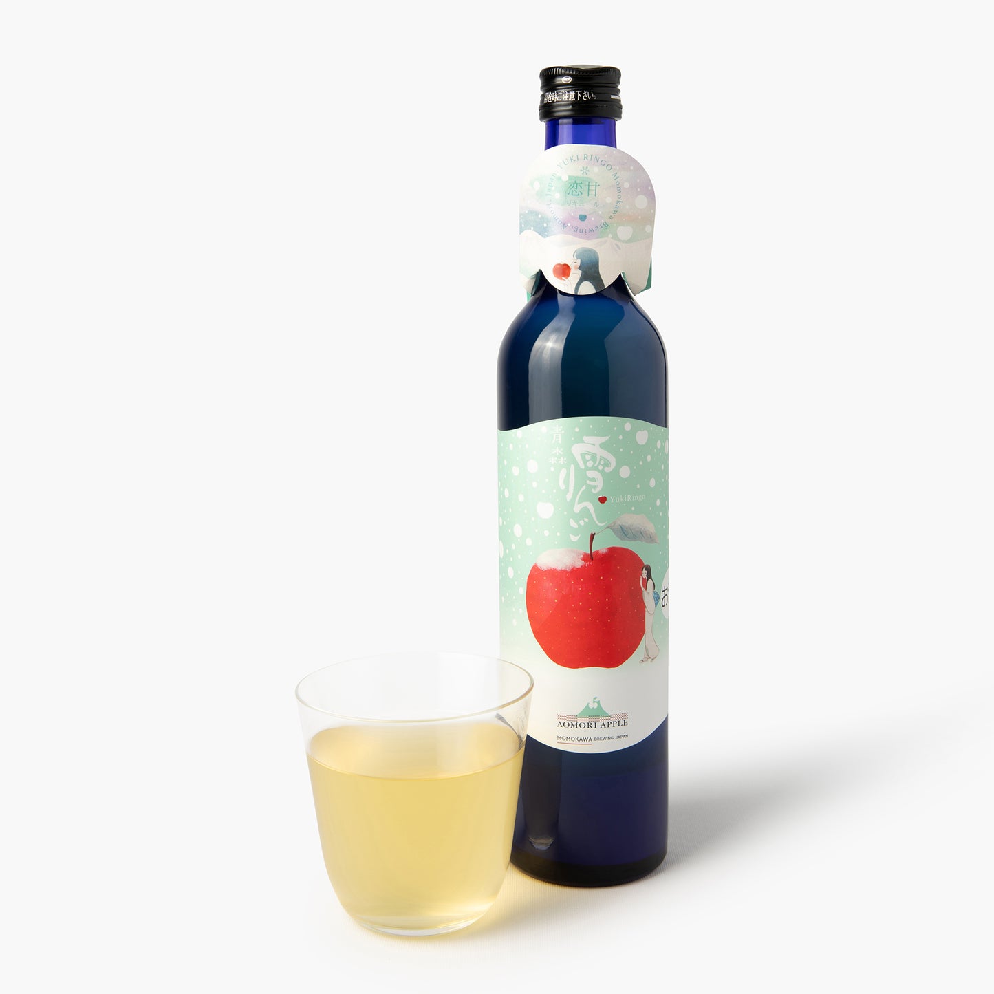 Saké non filtré à la pomme Yuki Ringo ⋅ 7.5% ⋅ 500ml