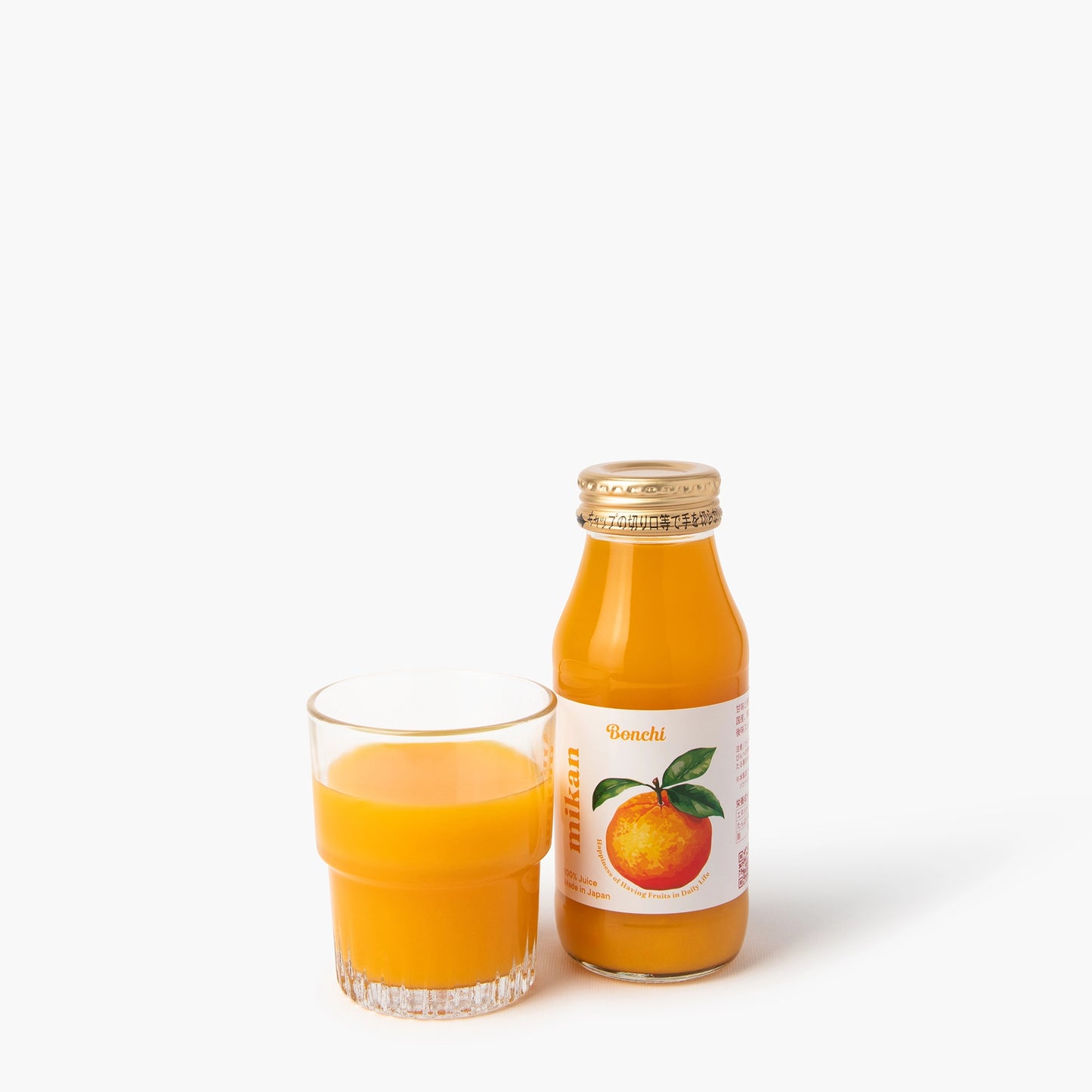 Puur mikan-sap uit Shizuoka ⋅ Bonchi ⋅ 180 ml