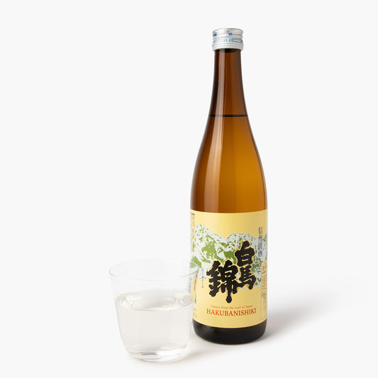 Sake Futsushu Uma Kara Hakuba Nishiki ⋅ 14,9 % ⋅ 720 ml
