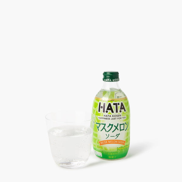 Bottiglia di vetro HATASODA Lattina gusto melone e uva ⋅ Hata Kosen ⋅ 300 ml