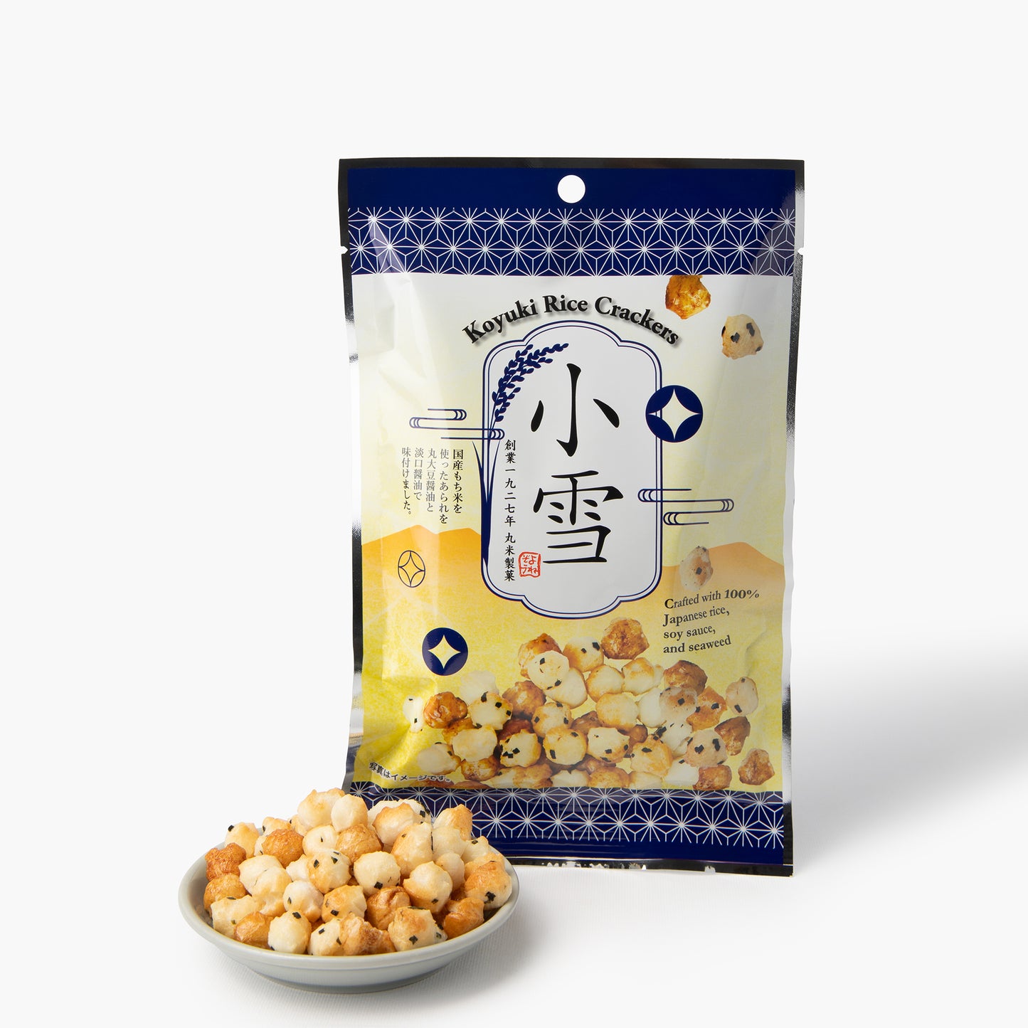 Crackers de riz aux algues koyuki ⋅ Maruyone Seika ⋅ 45g
