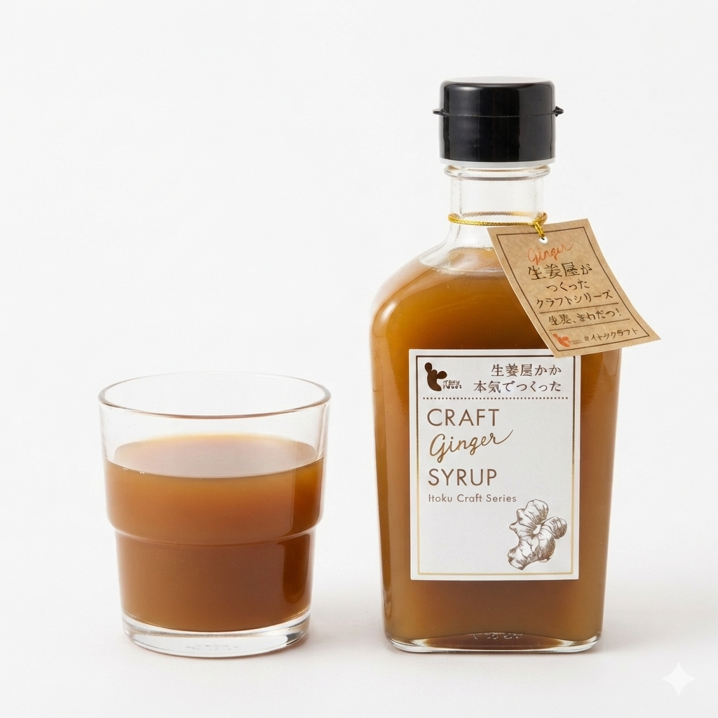 Boisson concentrée au gingembre et au yuzu ⋅ Itoku Food ⋅ 200ml