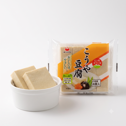 Tofu déshydraté 4 pièces ⋅ Misuzu ⋅ 68g