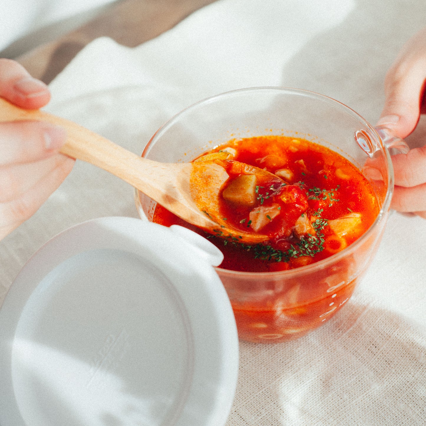 Tasse à soupe en verre - Hario