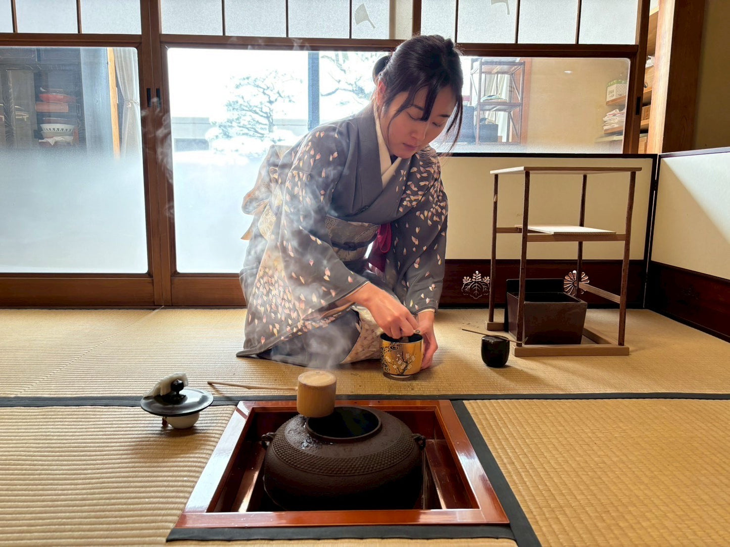 Taller de ceremonia del té (Sado)