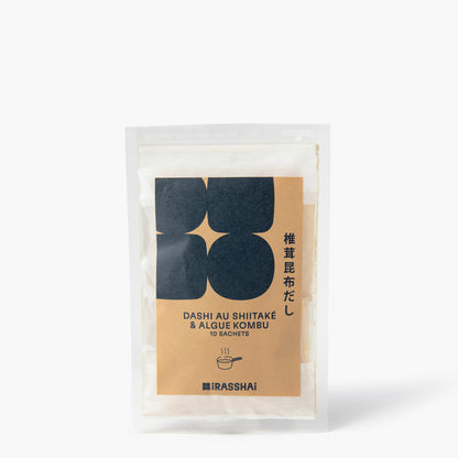 Dashi au shiitaké vegan 8 sachets ⋅ Kanejo pour iRASSHAi ⋅ 56g