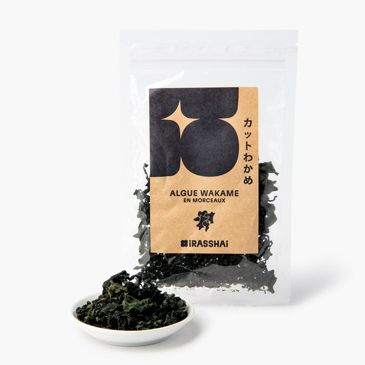 Algue wakame en morceaux ⋅ Awaichiba pour iRASSHAi ⋅ 17g