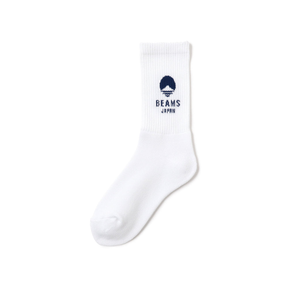 Chaussettes logo orange 23 - 25cm ⋅ BEAMS JAPAN