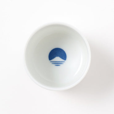 Coupelle logo indigo blanc ⋅ BEAMS JAPAN