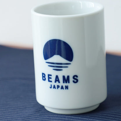 Schälchen mit Logo in Indigo und Weiß ⋅ BEAMS JAPAN