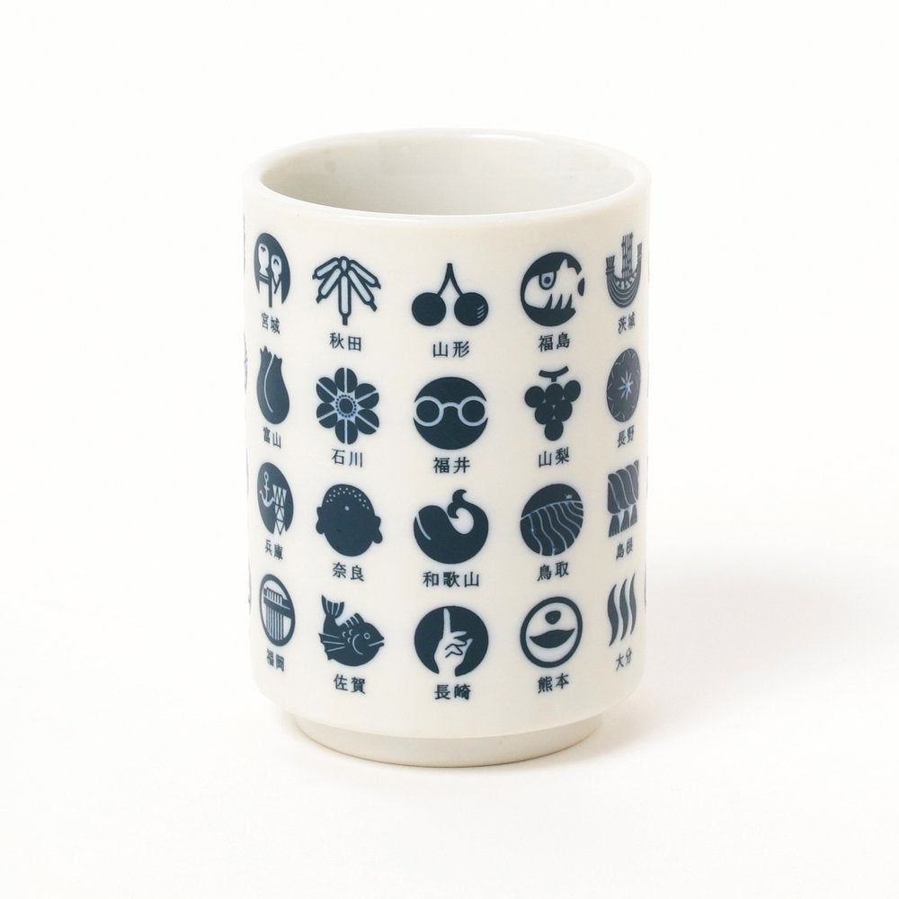 Todofuken-Teetasse in Indigo ⋅ BEAMS JAPAN