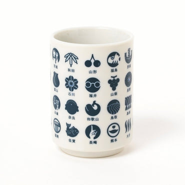 Taza de té Todofuken índigo ⋅ BEAMS JAPAN