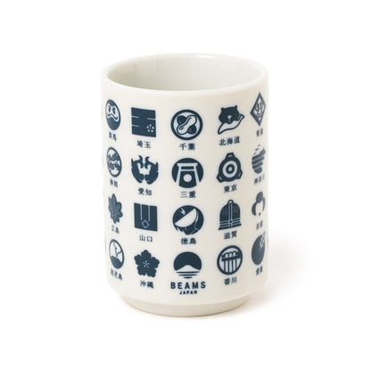 Todofuken-Teetasse in Indigo ⋅ BEAMS JAPAN