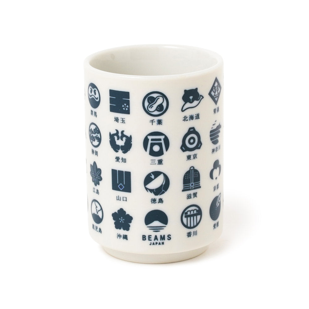 Todofuken-Teetasse in Indigo ⋅ BEAMS JAPAN