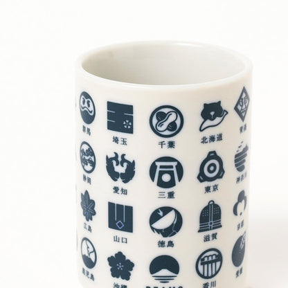 Todofuken-Teetasse in Indigo ⋅ BEAMS JAPAN
