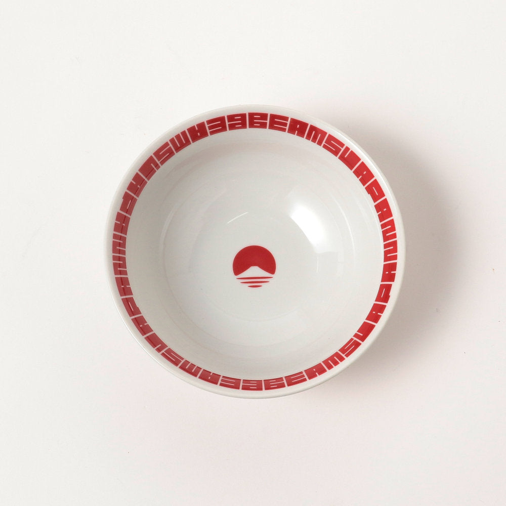 Ciotola per ramen con logo rosso ⋅ BEAMS JAPAN