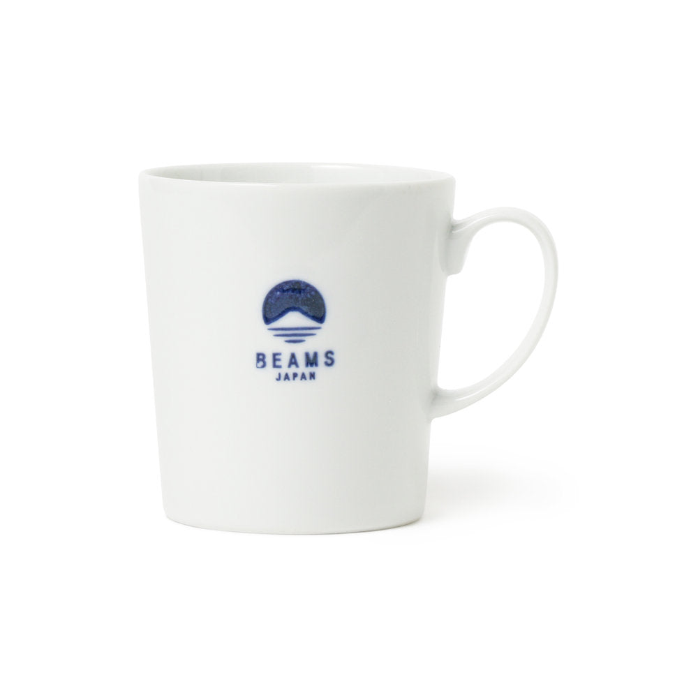 Tasse logo blanc ⋅ Hasami / BEAMS JAPAN