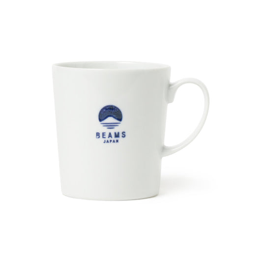 Tasse logo blanc ⋅ Hasami / BEAMS JAPAN