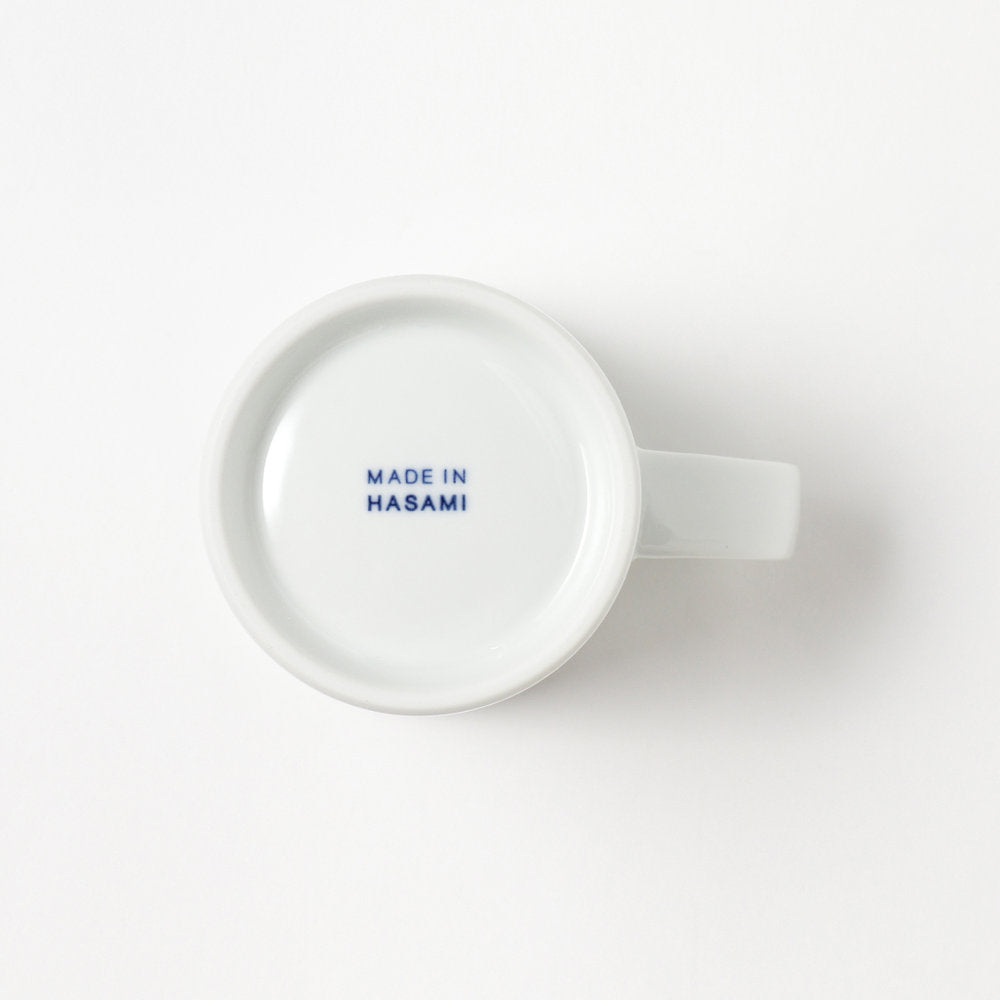 Tasse logo blanc ⋅ Hasami / BEAMS JAPAN