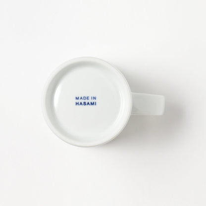 Tasse logo blanc ⋅ Hasami / BEAMS JAPAN