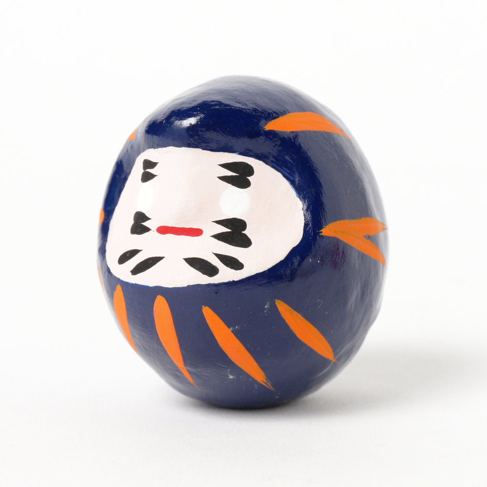 Orangefarbener Mini-Daruma ⋅ BEAMS JAPAN