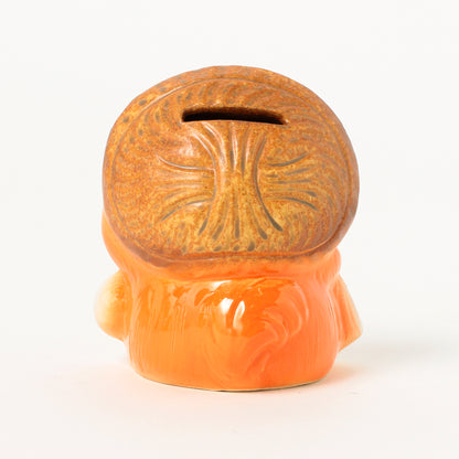 Tanuki-Spardose aus Shigaraki-Keramik in Indigo ⋅ BEAMS JAPAN