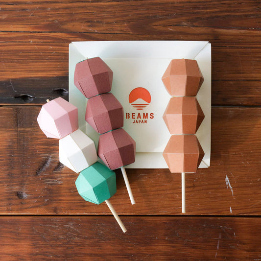 Papieren knutselset dango ⋅ BEAMS JAPAN