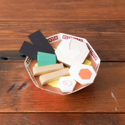 Ramen-Papierbastelset ⋅ BEAMS JAPAN