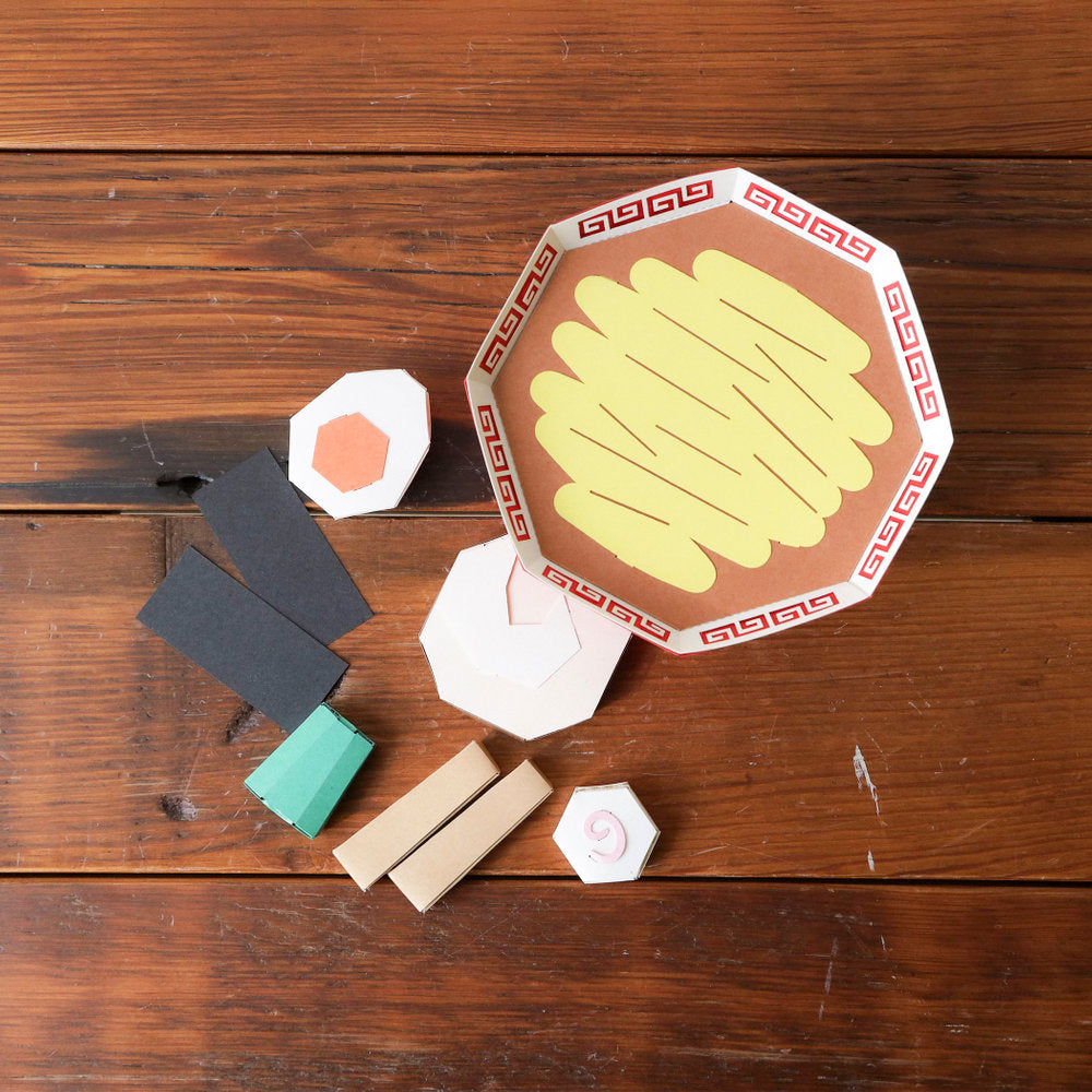 Ramen-Papierbastelset ⋅ BEAMS JAPAN