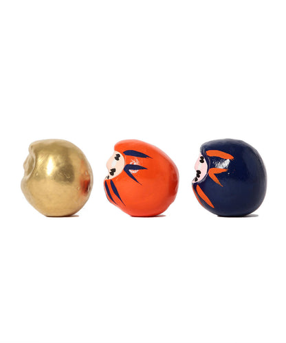 Orangefarbener Mini-Daruma ⋅ BEAMS JAPAN
