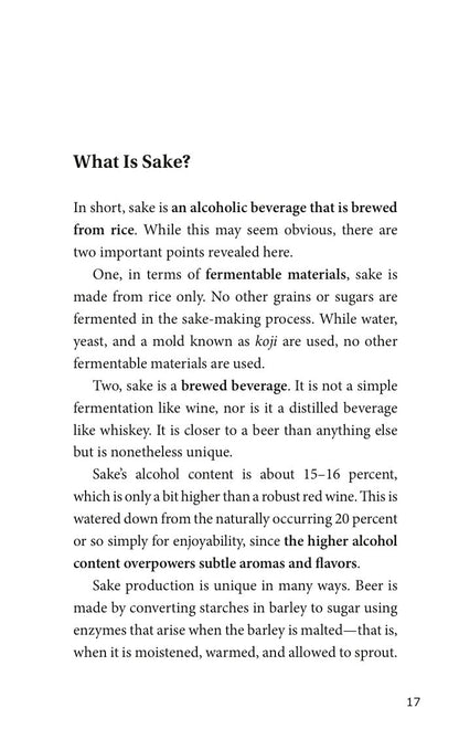 Sake a beyond-the-basics guide to understanding, tasting, selection & enjoyment ⋅ Nippan IPS