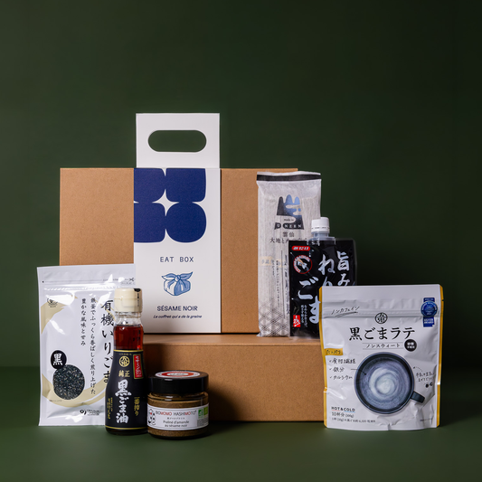 COFFRET EAT BOX SÉSAMO PRETO ⋅ iRASSHAi
