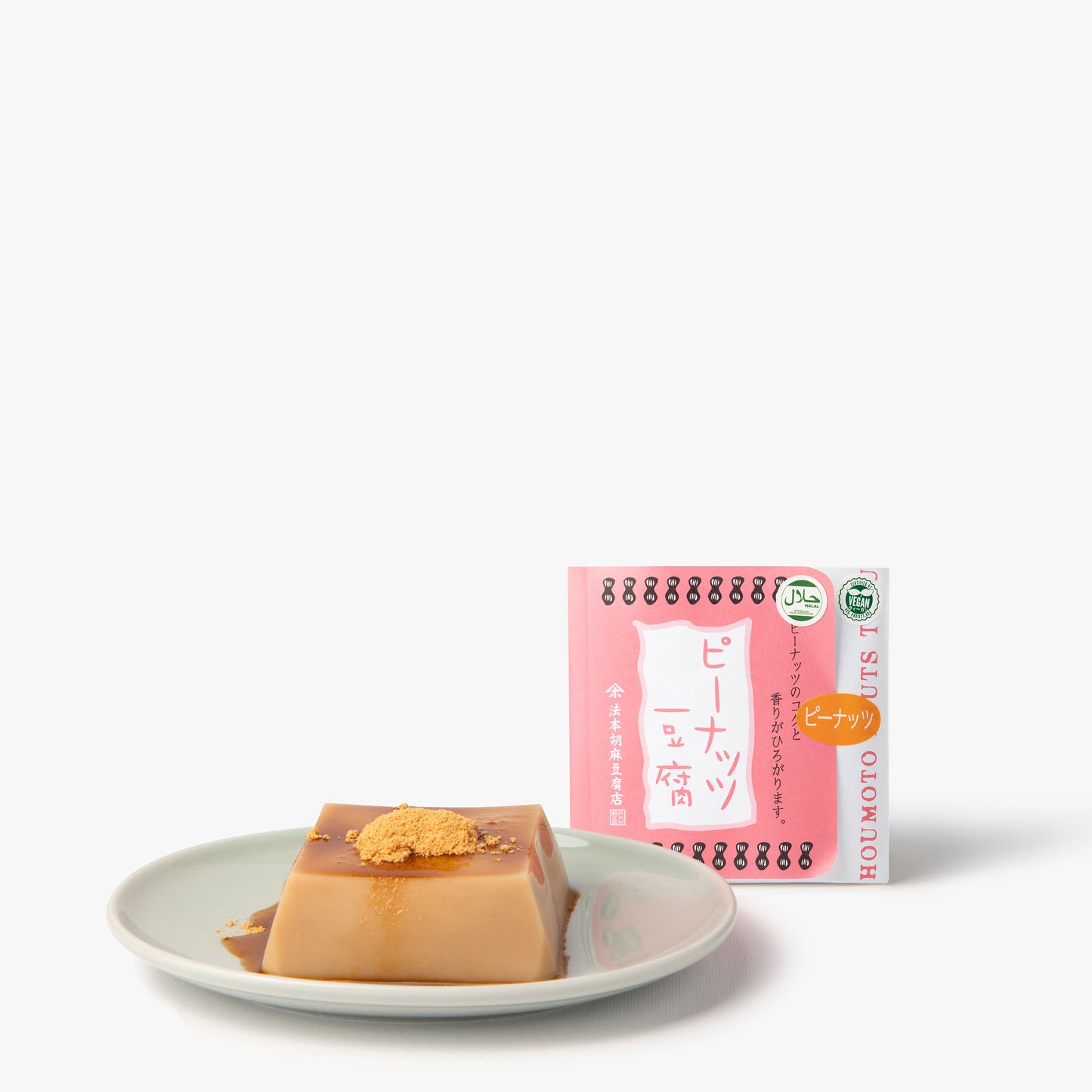 Gelée de cacahuètes façon warabimochi de Nagasaki ⋅ Houmoto ⋅ 100g