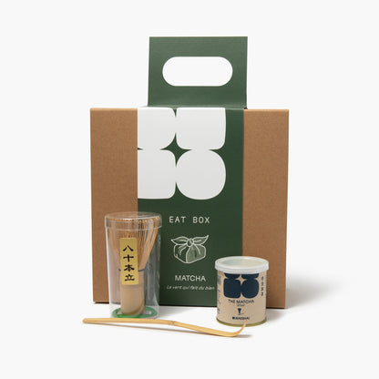EAT BOX-GESCHENKSET MATCHA ⋅ iRASSHAi