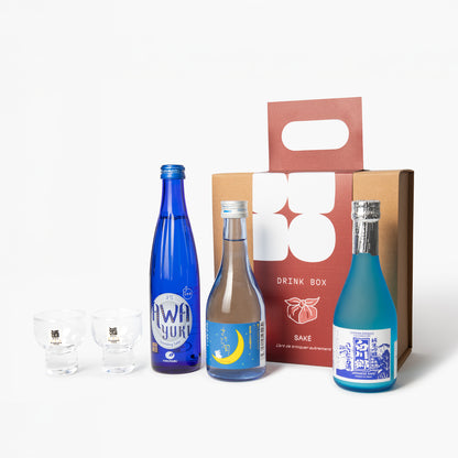 DRINK BOX SAKE-CADEAUSET ⋅ iRASSHAi
