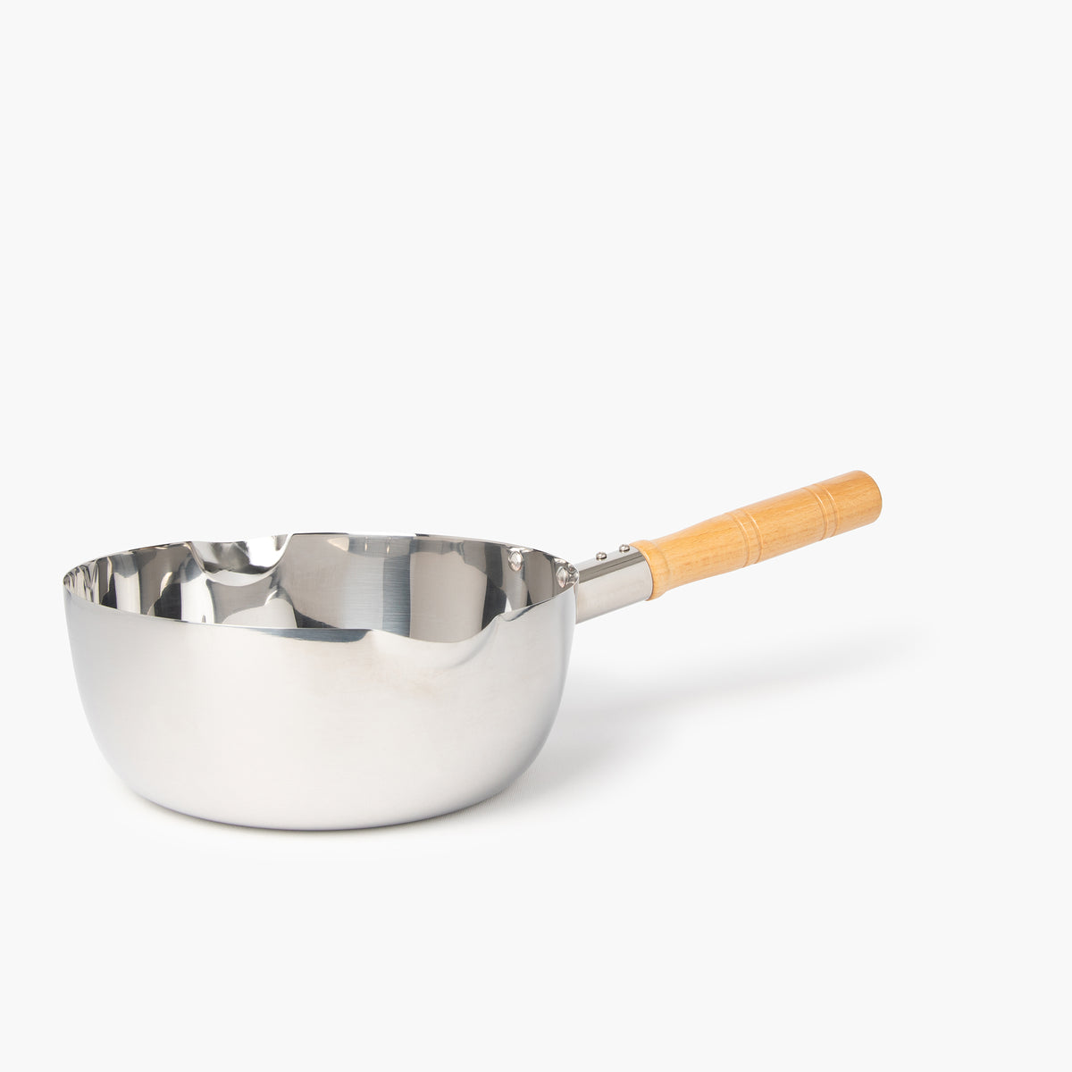 Yukihira saucepan with pouring spout 20cm ⋅ Akagawa Kibutsu