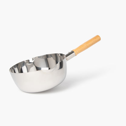 Yukihira saucepan with pouring spout 20cm ⋅ Akagawa Kibutsu