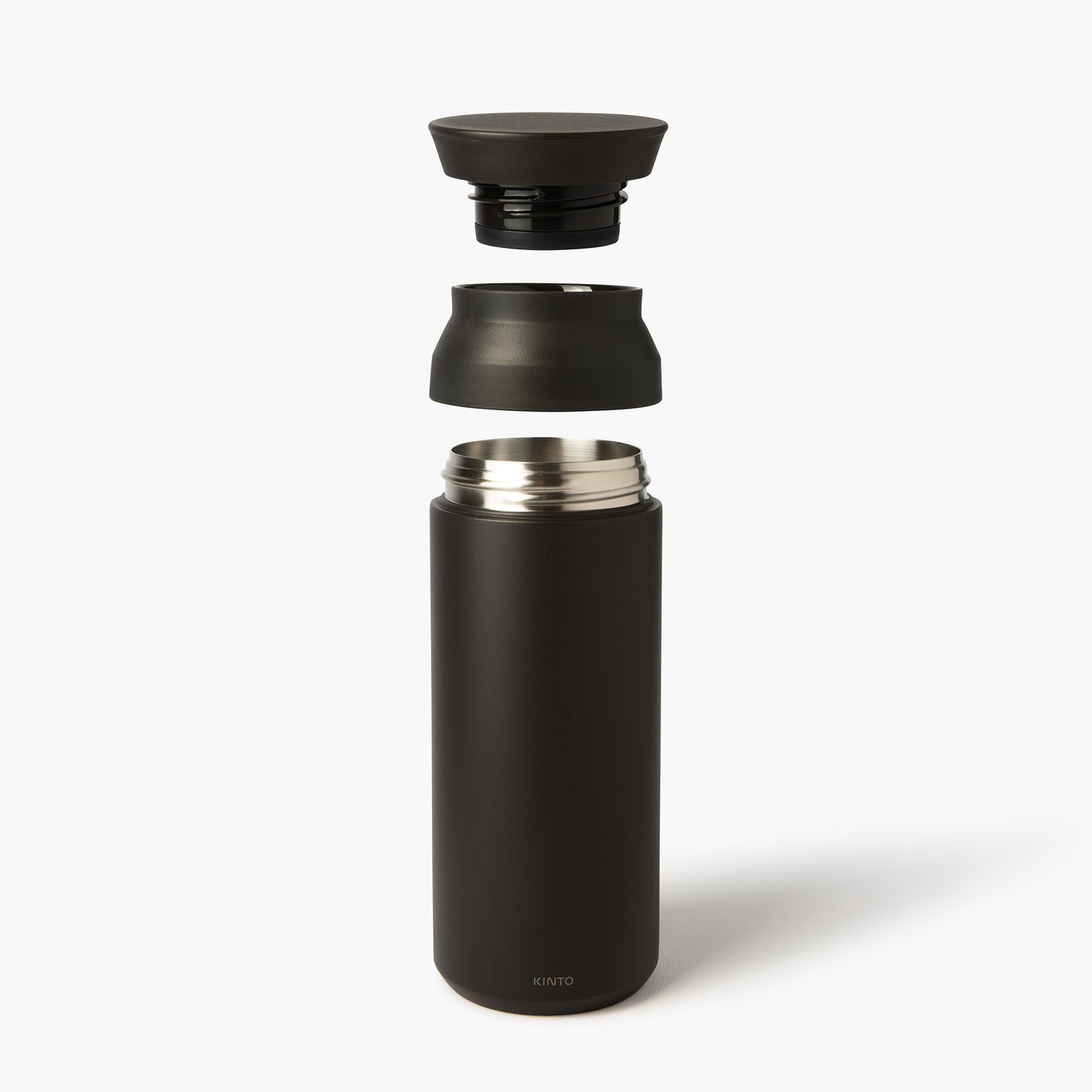 Thermos isotherme noir 500ml ⋅ Kinto