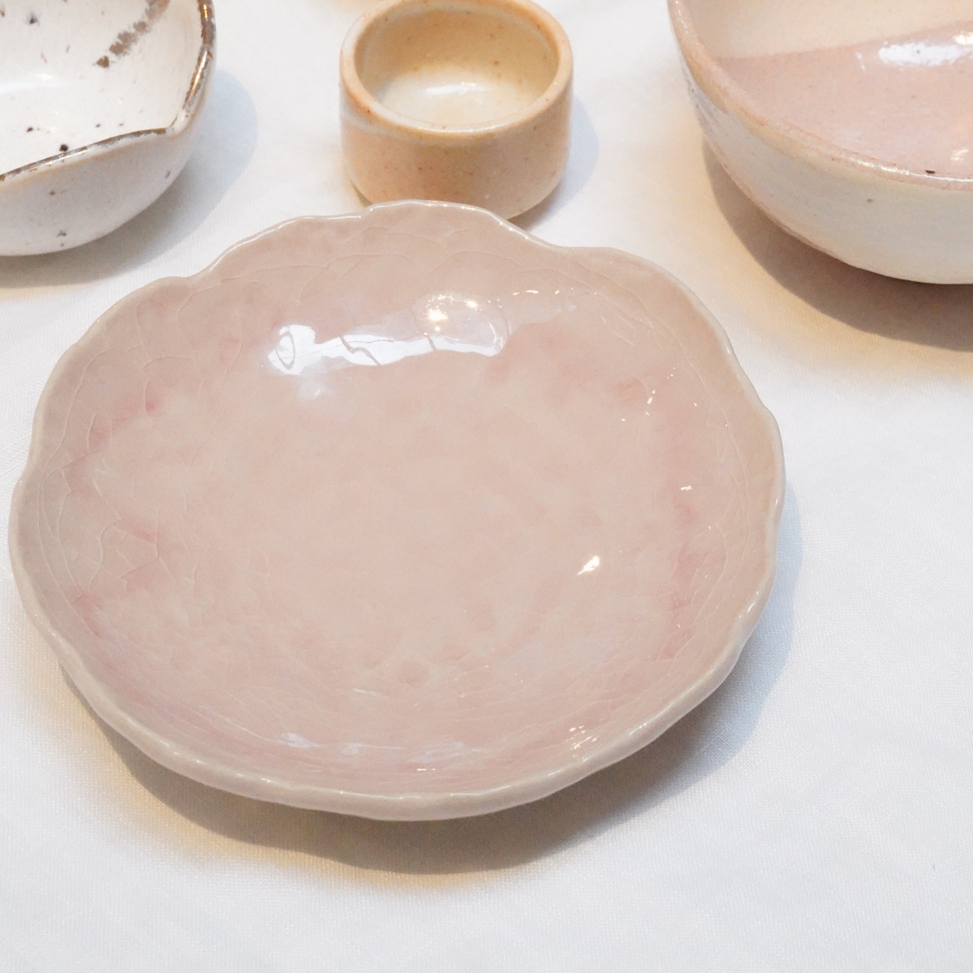 Kleiner Teller in Sakura-Rosa, Ø 137 mm ⋅ Touga