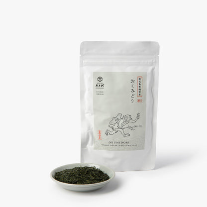 Tè sencha Okumidori di Kagoshima di qualità superiore ⋅ Tè Rokubei ⋅ 100g
