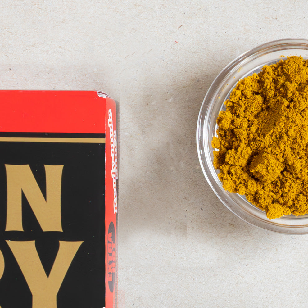 Sauce pour curry relevé en tablette - 92g - Golden curry - iRASSHAi