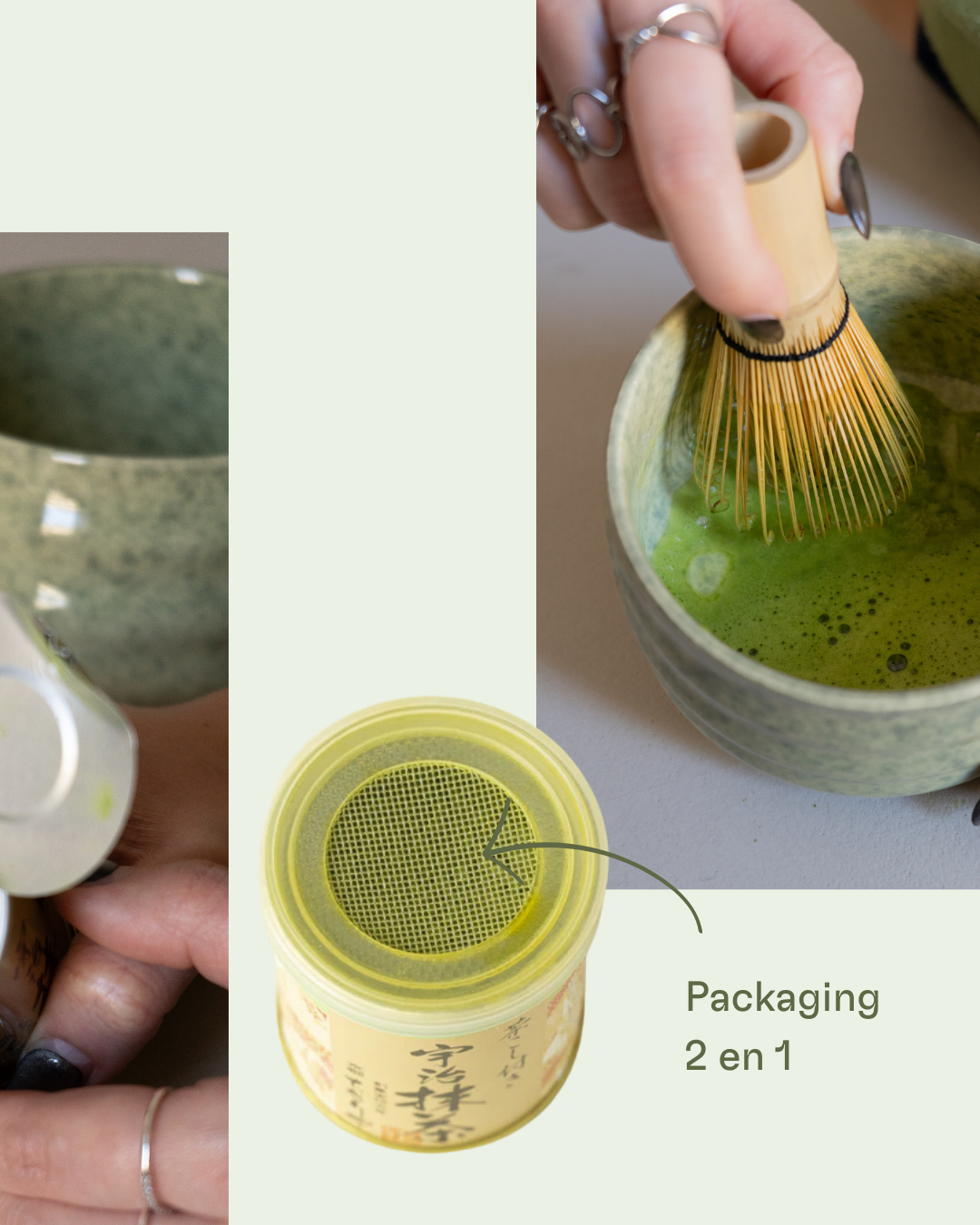 Matcha-Tee aus Uji mit Sieb ⋅ Chikiriya ⋅ 30 g