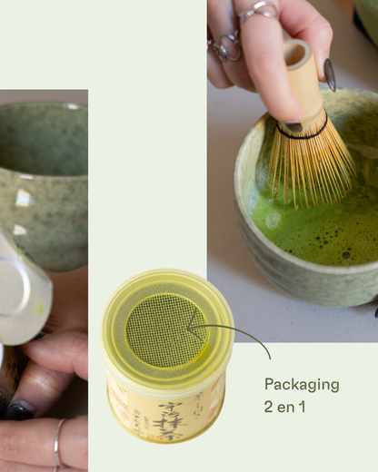 Matcha-Tee aus Uji mit Sieb ⋅ Chikiriya ⋅ 30 g