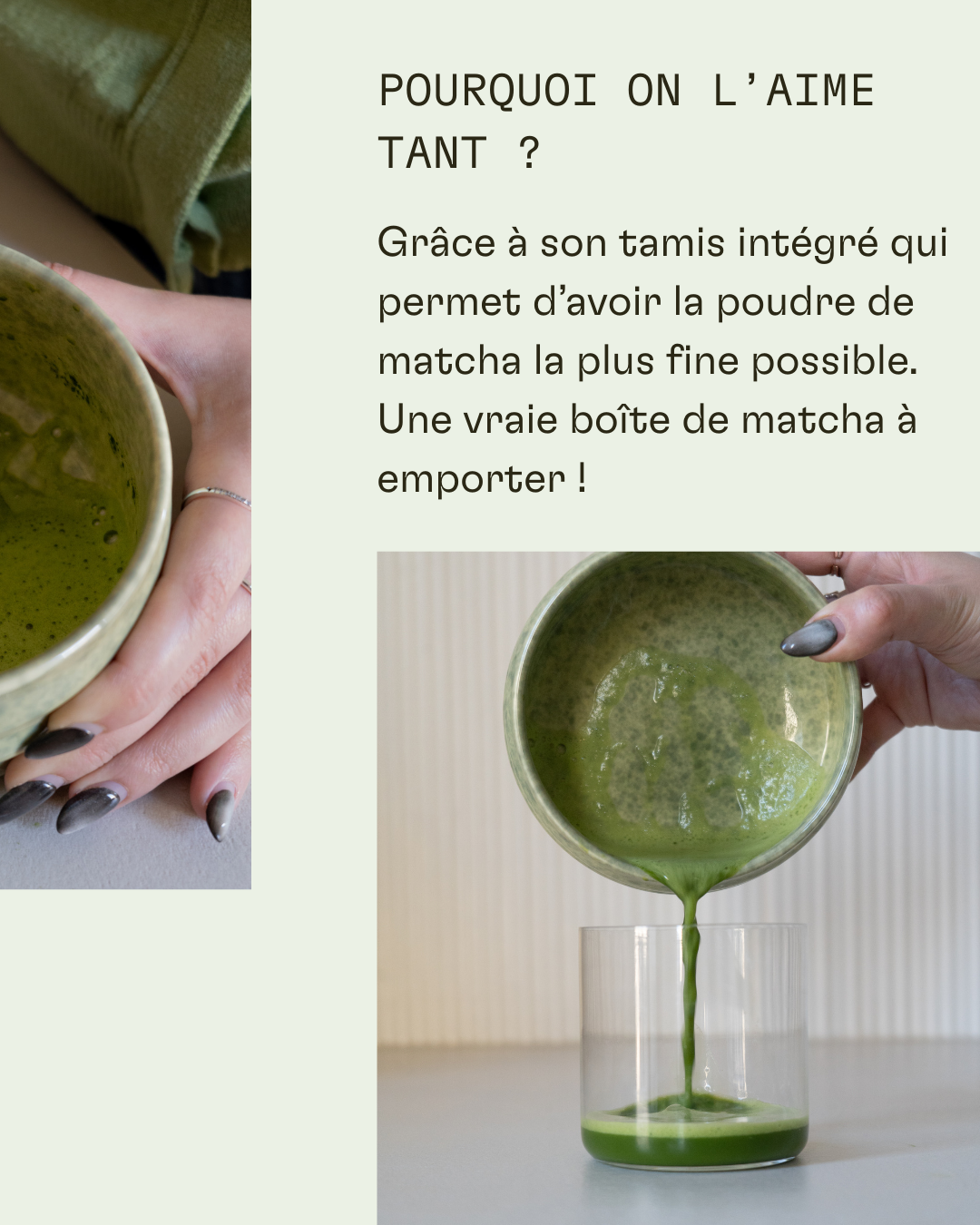 Matcha-Tee aus Uji mit Sieb ⋅ Chikiriya ⋅ 30 g