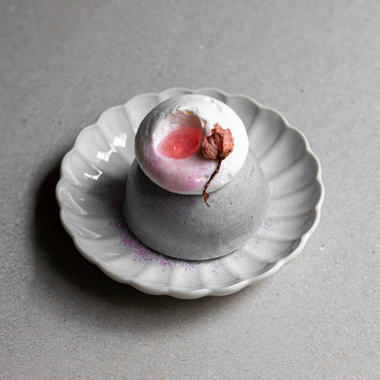 Light Blue Flower Bowl, Ø113mm ⋅ Touga