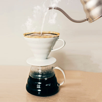 Filtertür für V60 Keramikkaffee Weiß - großes Modell - Hario